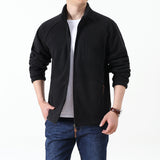 Men's Fleece Stand Collar Jacket