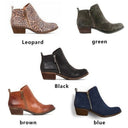 Women's Round-Toe Ankle Boots