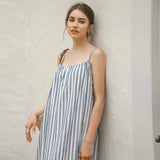 Chic Striped Maxi Dress