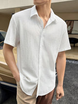 Men's Fashion Short-sleeved Commuter Shirt Casual