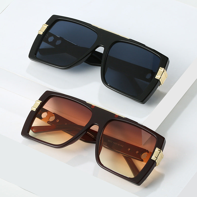 Gradient Lens Square Sunglasses