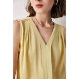 Elegante Sommer Seidenbluse