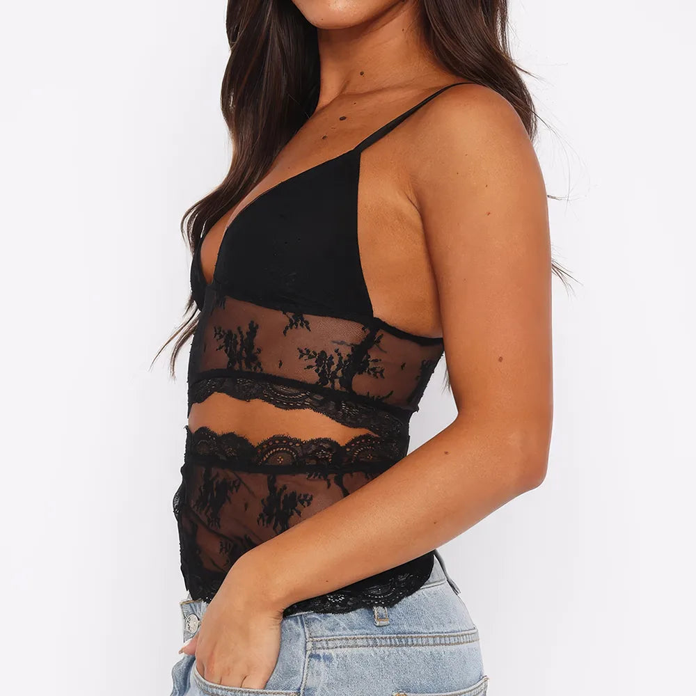 Floral Lace Cami Top