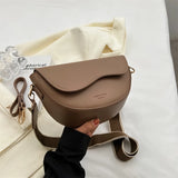 Bolso bandolera de hombro con cadena de cuero elegante de verano para mujer