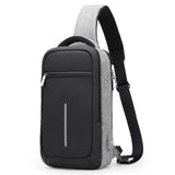 Men's Bags Shoulder Messenger Bag Tide Brand Student School Bag Sports Canvas Chest Bag Male Korean Waist Bag Backpack - Dazpy