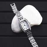 Women's Square Dial Diamond Bracelet Watch - Dazpy