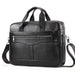 Men Official Document First Layer Leather Crossbody Bag - Dazpy