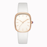 Elegant Small Square Plate Women's New Quartz Belt Watch - Dazpy