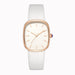 Elegant Small Square Plate Women's New Quartz Belt Watch - Dazpy