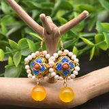 Women's Fashion Vintage Pearl Earrings - Dazpy