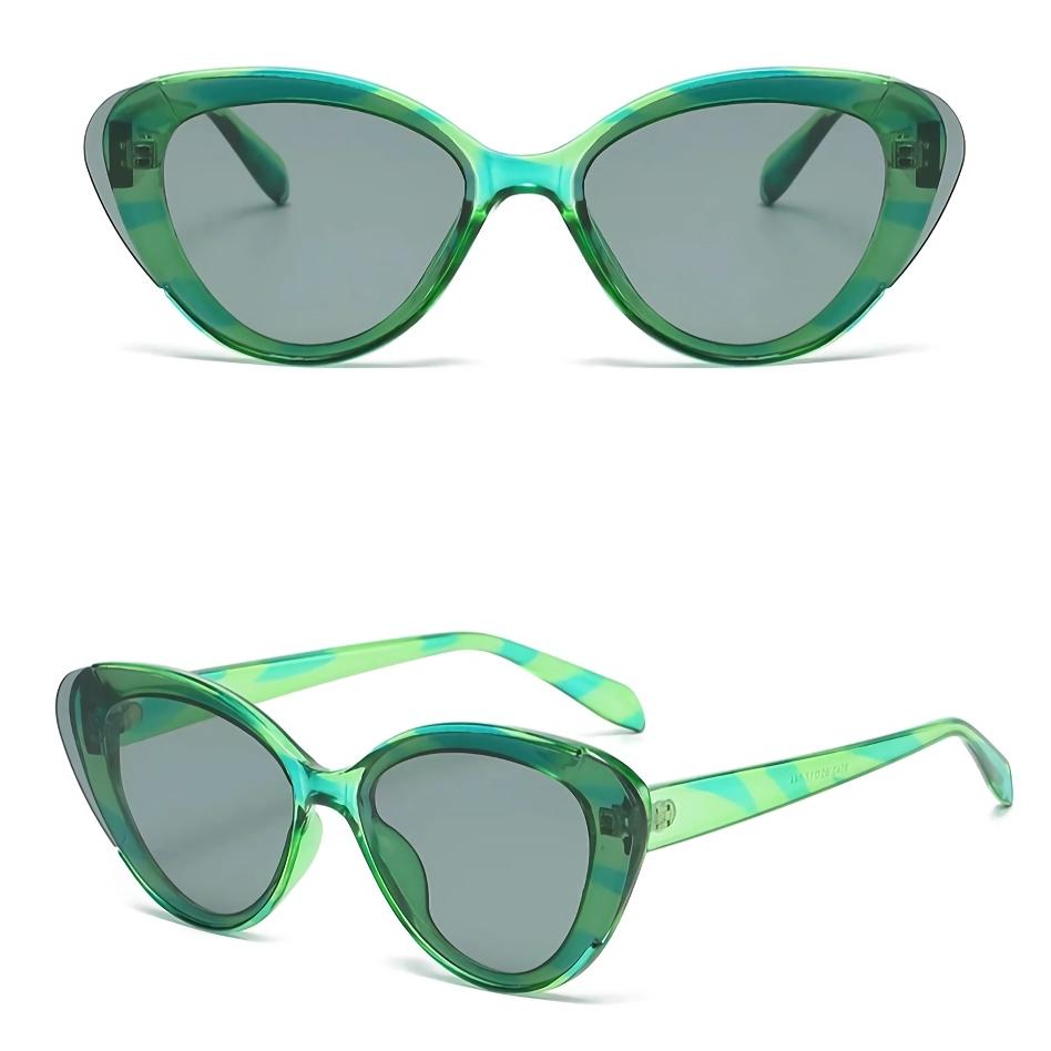 Trendy Cat Eye Farbverlaufs-Sonnenbrille für Damen - UV400-Schutz