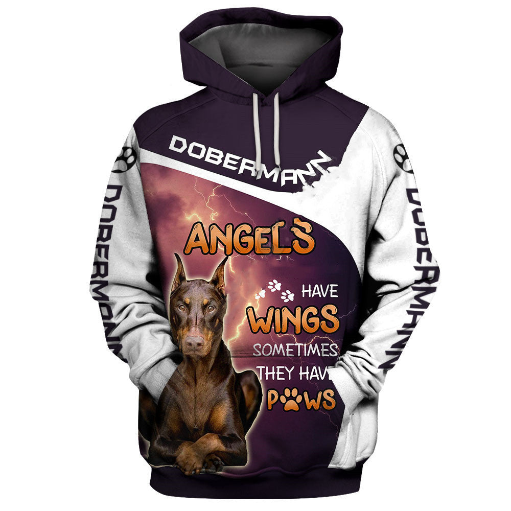 Süßes Langarm-Sweatshirt mit 3D-Hundemuster für den Herbst