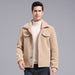 Grain Fleece Herren Jacke Herbst und Winter New Style