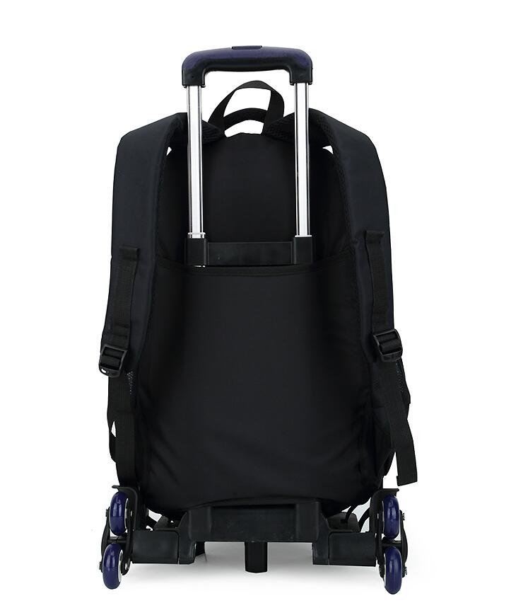 Lightweight Three Wheeled Children's Trolley School Bag - Dazpy