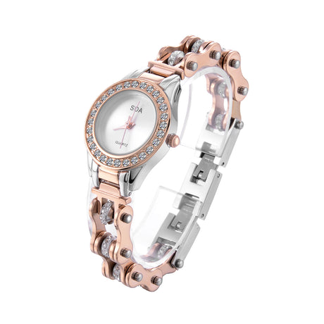 Creative Women's Bicycle Chain Quartz Watch - Dazpy