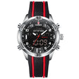 Men's Dual Display Watch Multi-function Chronograph - Dazpy