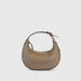 Chic Crescent Leather Crossbody Bag - Soft & Stylish