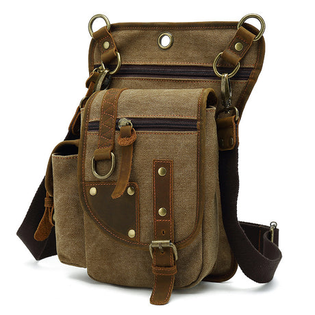 Men's Canvas Fashion Casual Shoulder Messenger Bag - Dazpy