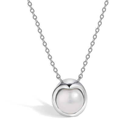 Round Pearl Necklace For Women - Dazpy