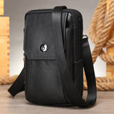 Men's Leather Casual One-shoulder Messenger Bag - Dazpy