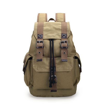 Men's Casual Retro Large Capacity Backpack - Dazpy