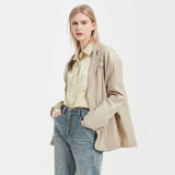 Elegant Khaki Blazer for Women