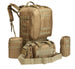 Actical Army Camouflage Camping Combination Backpack - Dazpy