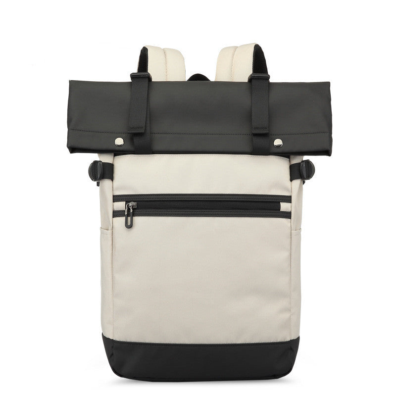 Men's New Double Shoulder Computer Bag Street Trend - Dazpy