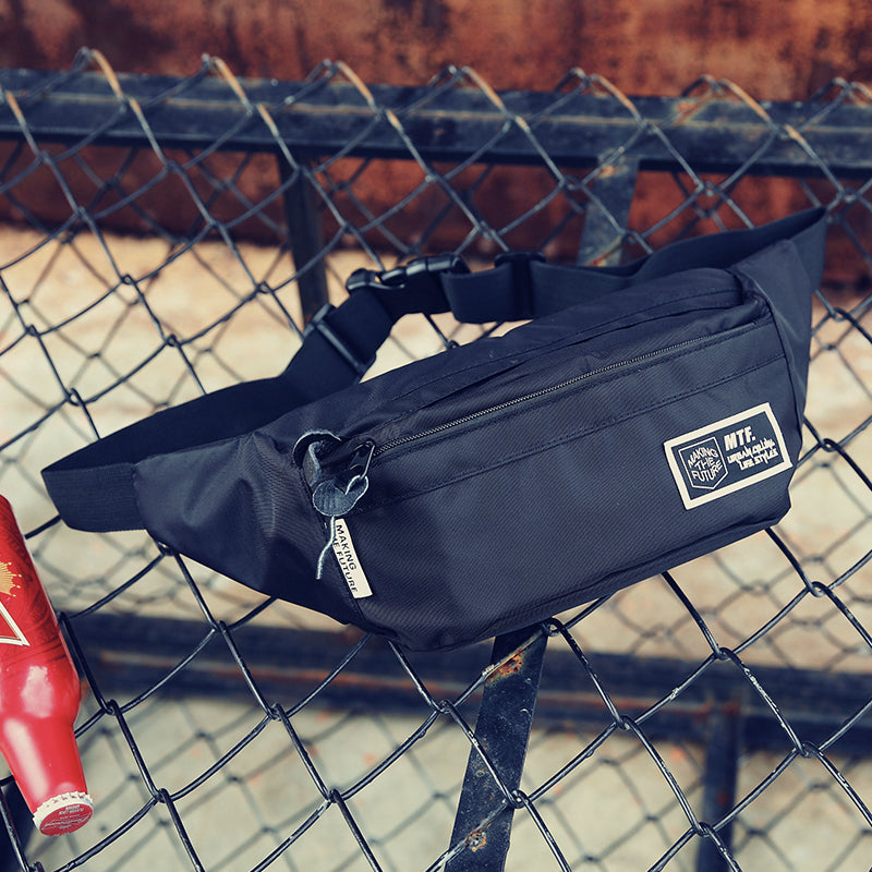 Trendy Messenger Waterproof Cloth Belt Bag - Dazpy