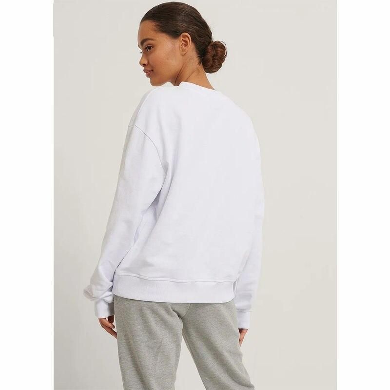 Casual O-Neck Cotton Sweatshirt for Women