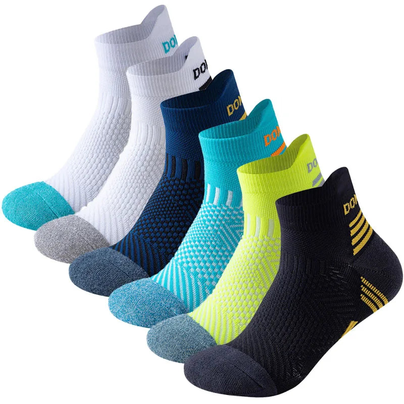 Dicke gepolsterte Laufsocken – Unisex Low Cut Ankle Sportsocken