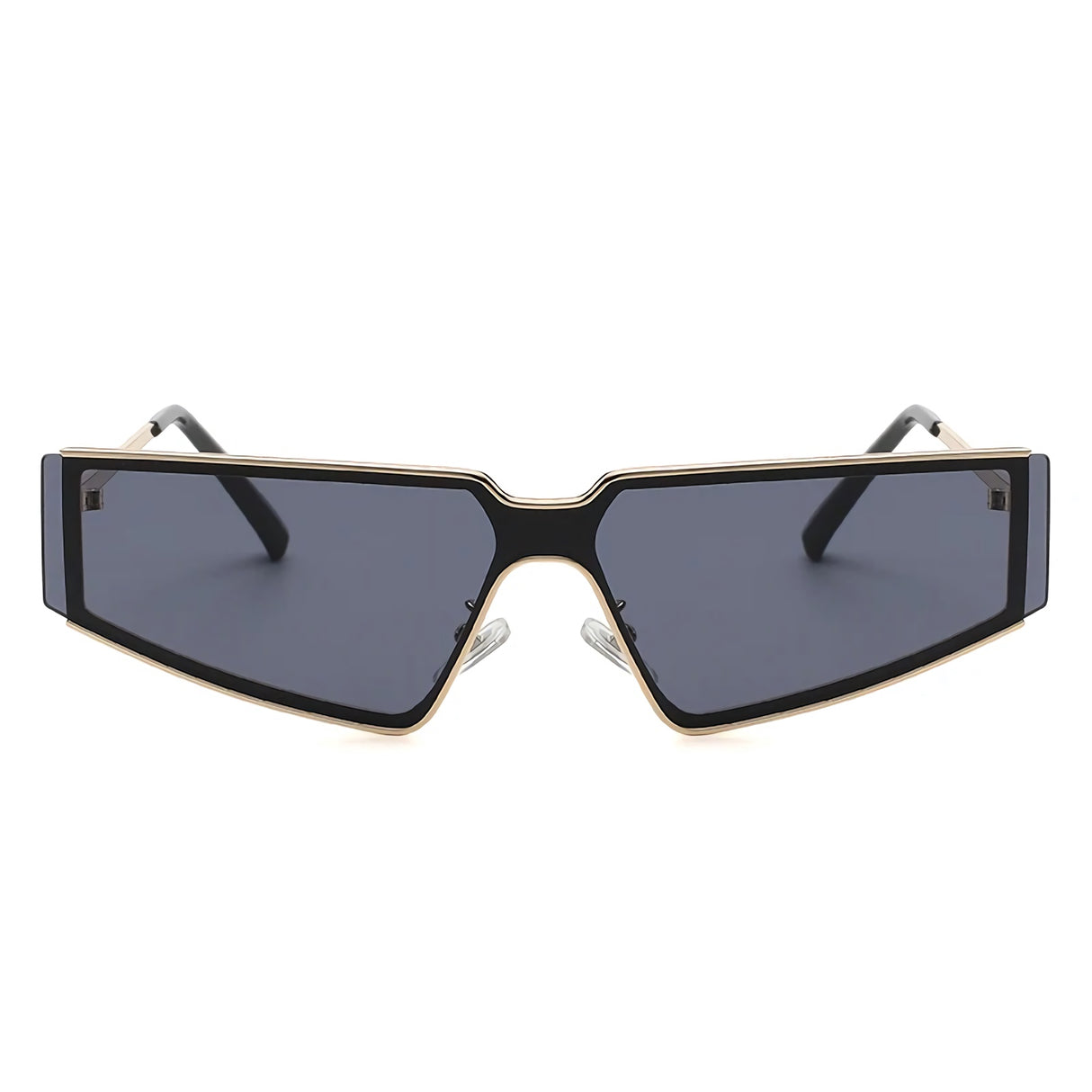 Gafas de sol rectangulares con parte superior plana