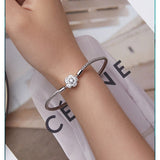 925 Silver Rose Basic Bracelet - Dazpy