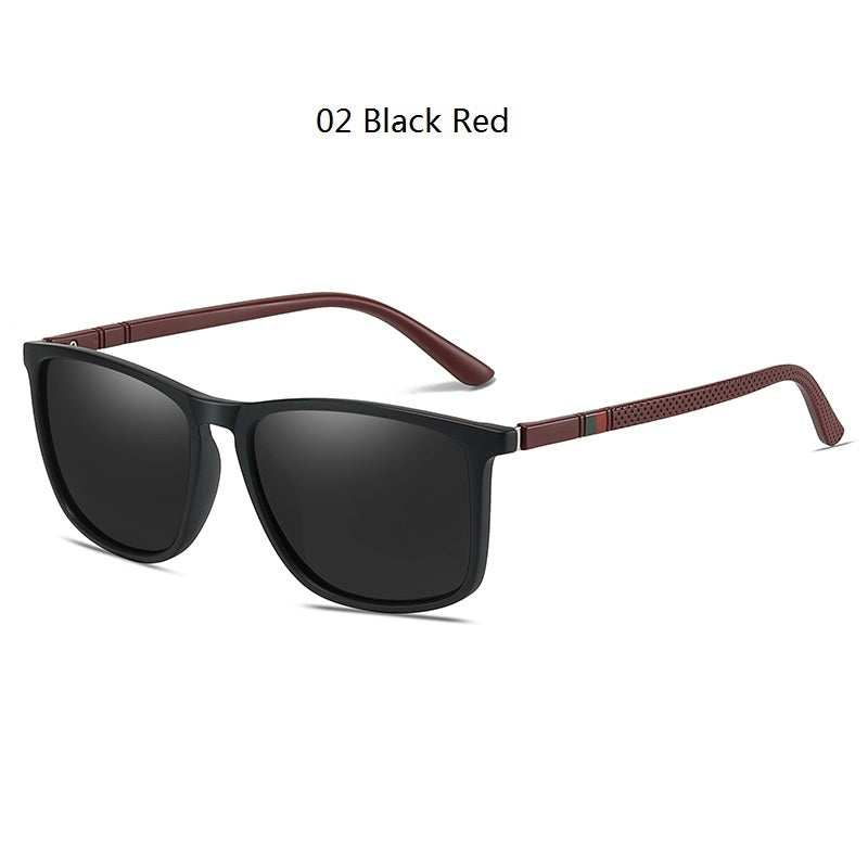 Square Vintage Polarized Sunglasses