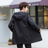 Solid Color Slim Fit Trendy Coat