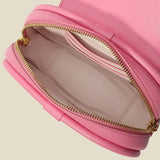 Weiche Macaron-Handtasche aus echtem Leder