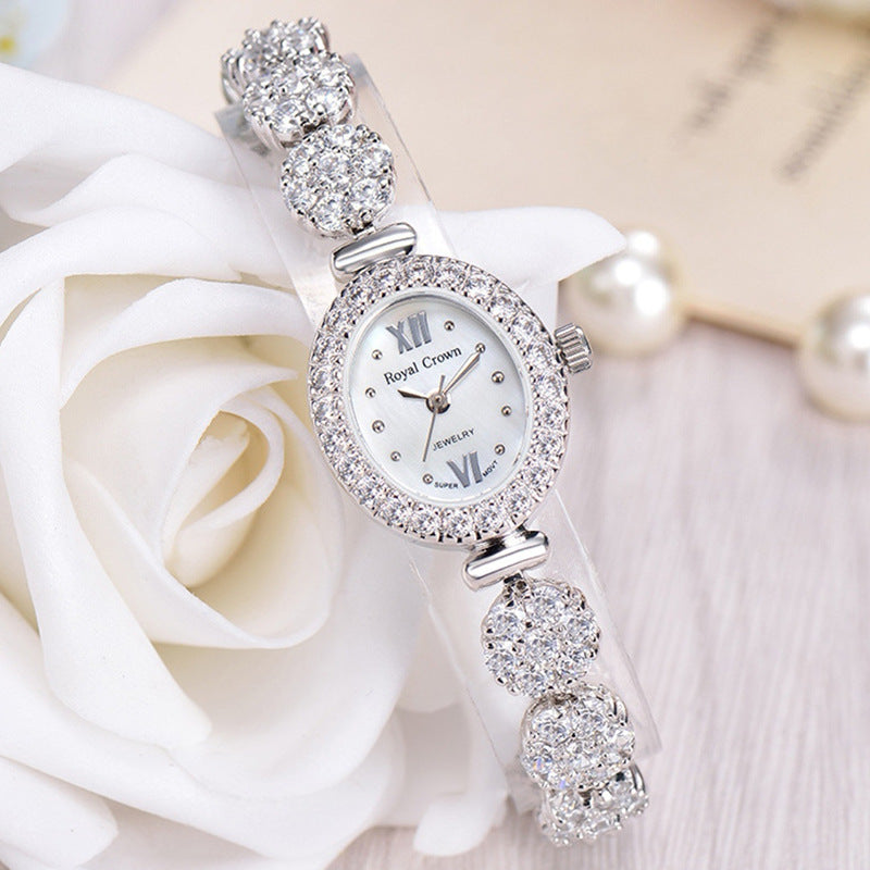 Watch Bracelet Quartz Full Star Diamond Women's Watch - Dazpy