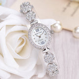 Watch Bracelet Quartz Full Star Diamond Women's Watch - Dazpy