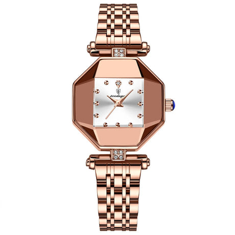 Women's Fashion Quartz Watch Square Waterproof - Dazpy