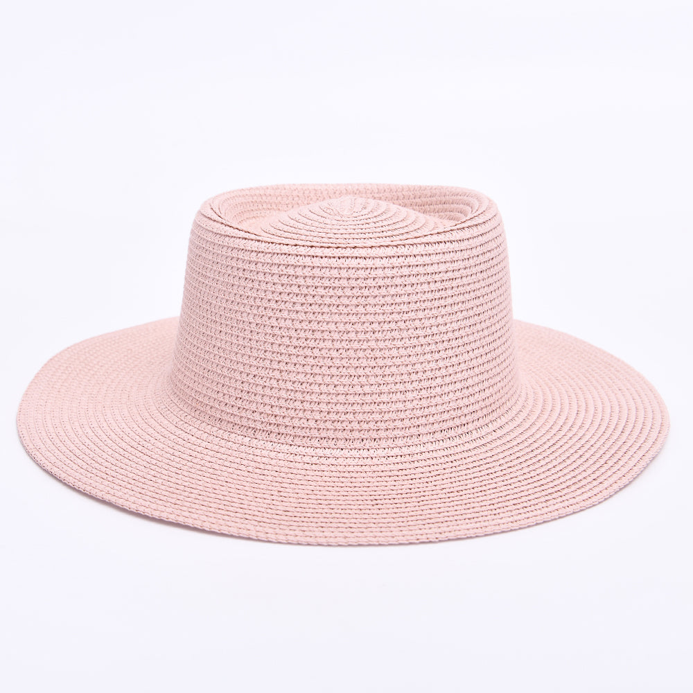 Sombrero de playa de verano para mujer con ala ancha