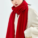 Luxurious Women’s Merino Wool Knit Scarf – Warmth & Style