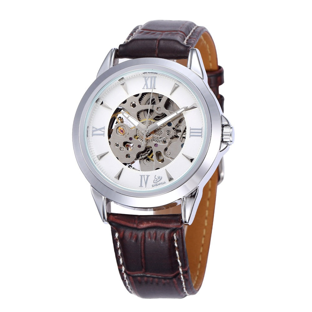 Business Hollow Automatic Mechanical Watch - Dazpy