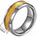 Fashion Tungsten Ring Kimber Men - Dazpy