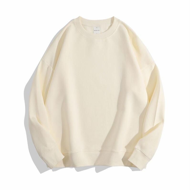 Casual O-Neck Cotton Sweatshirt for Women