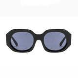 Vintage Square Sunglasses - Small Polygon Frame Fashion Eyewear UV400