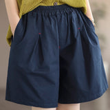 Comfortable Mori Girl Style Cotton Shorts for Summer