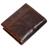 Vintage leather men's wallet - Dazpy