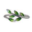 Women's Fashion Simple Tree Leaf Shape Silver Ring - Dazpy