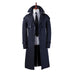 Men's Trench Coat Super Long Over The Knee Slim Business Casual