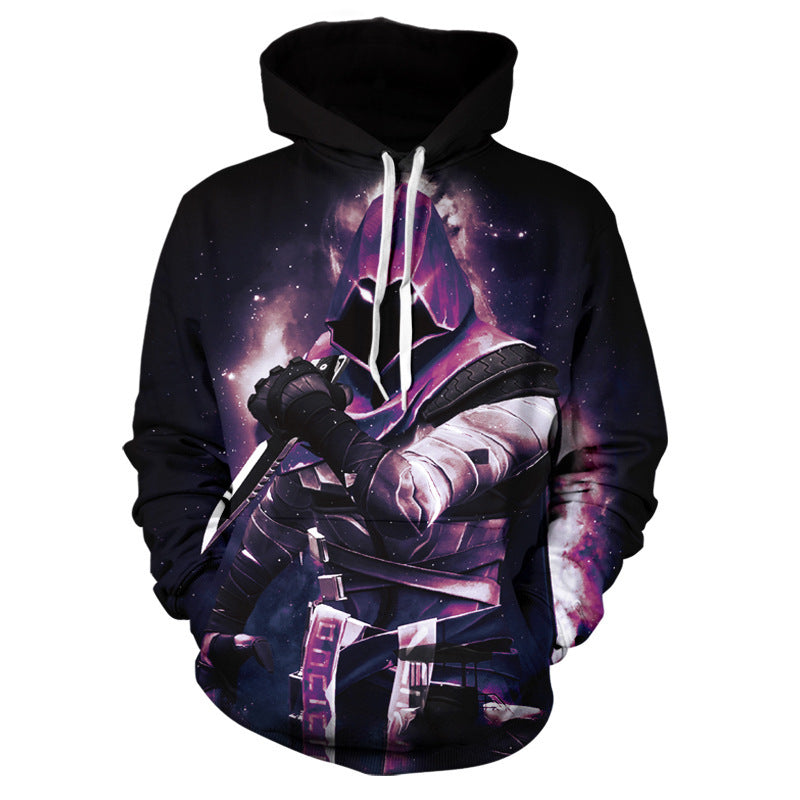 Sudadera con capucha con el personaje que rodea al juego Valorant